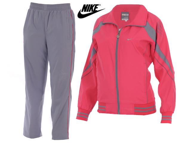 survetement nike femme noir et rose